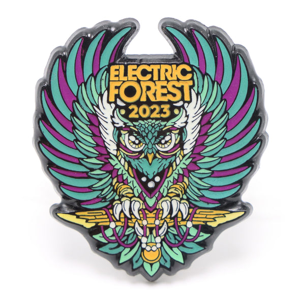 Electric Forest "Sacred Owl" 2023 Lapel Pin